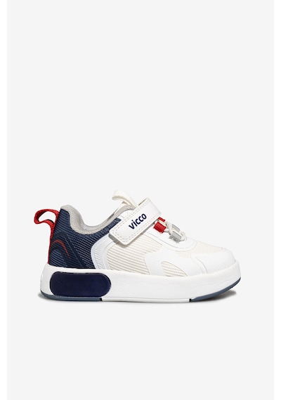 Vicco Babil Işıklı Erkek Okul Öncesi Beyaz/lacivert Sneaker Beyaz - Lacivert
