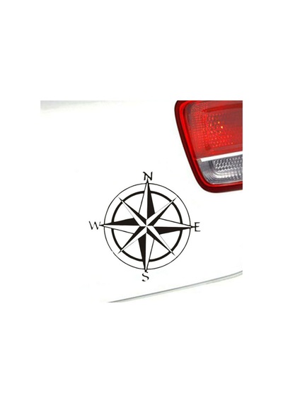 Araba Pusula Sticker Yapıştırması 2