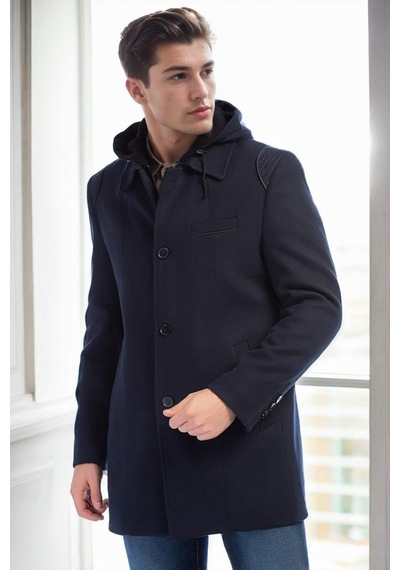 Plt8335 Dewberry Erkek Palto-lacivert-2 Lacivert-2