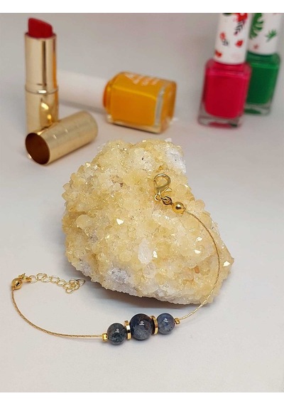Kyanit Taşı Tasarım Bileklik 45732 Çok Renkli