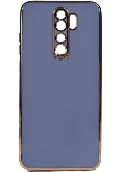 Teknomoda Xiaomi Redmi Note 8 Pro Kılıf Kenarları Gold Kamera Korumalı Renkli Pastel Silikon Açık Yeşil