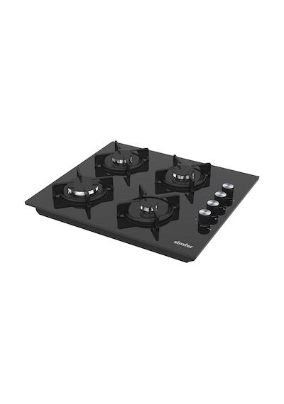 Simfer 3046 Siyah Set Üstü Cam Ocak