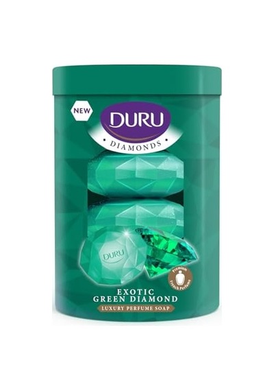 Diamonds Exotic Green Sabun 90gramx4 Acı Badem