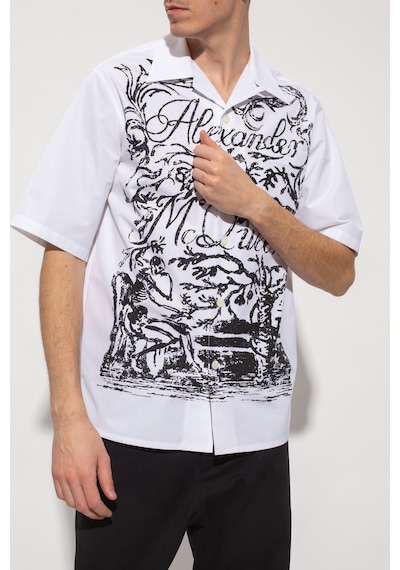 Alexander McQuenn Alexander Mcqueen Erkek Gömlek 682703-qsz4c-0900 682703-qsz4c-0900 Beyaz Beyaz