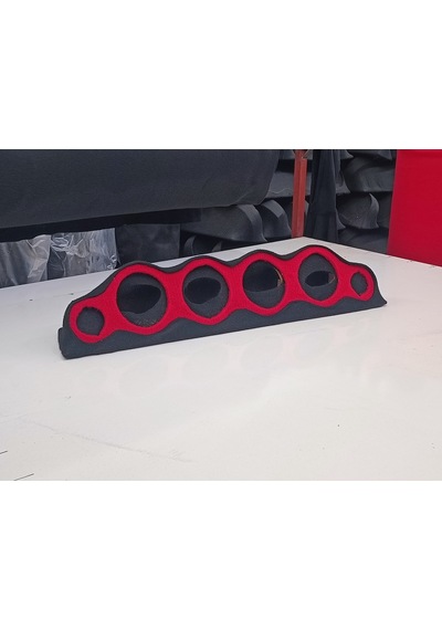 Kayseri Pandizot Üniversal Pandizot 4 16 Cm 2 Tiz Dik Cadde Polyesterli Fiber Kırmızı Çerçeveli