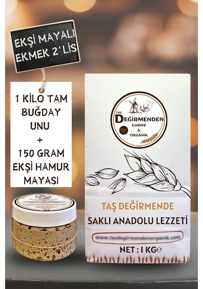 Tam Buğday Unu - Siyez Ekşi Hamur Mayası
