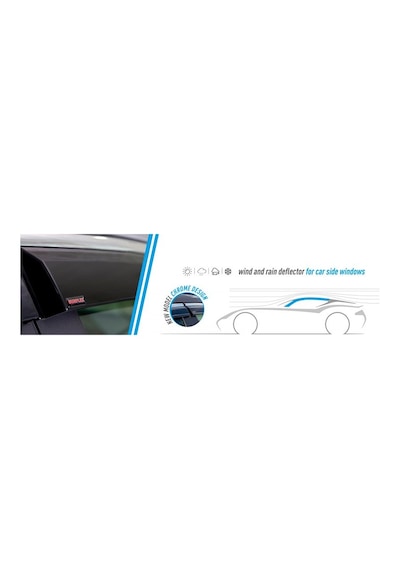Vw Polo V 2010-2017 Için Cam Rüzgarlığı 4 Prç. 1.Sınıf