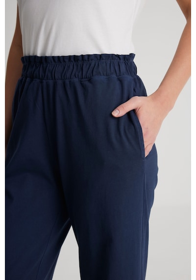 Wrangler Loose Fit Rahat Kesim Yüksek Bel Geniş Paça %100 Pamuk Lacivert Sweatpant Eşofman W241602410 Lacivert Wrangler Loose Fit Rahat Kesim Yüksek Bel Geniş Paça %100 Pamuk Lacivert Sweatpant Eşofman W241602410 Lacivert