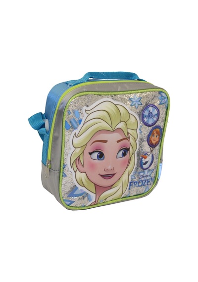 Frozen Elsa Beslenme Çantası Simli Lisanslı Çok Renkli