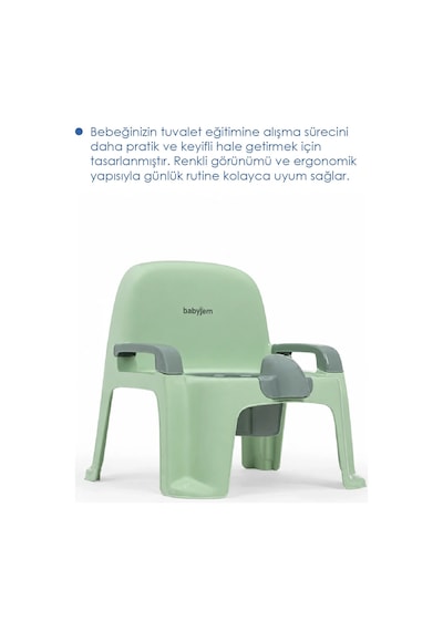 Babyjem Afacan Lazımlık Soft Yeşil