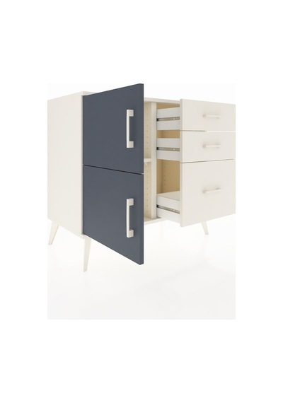 Hyperion Şifonyer Tek Raflı 3 Çekmeceli 2 Kapaklı 88x44x80 Aytaşı-antrasit/aytaşı Antrasit/aytaşı Hyperion Şifonyer Tek Raflı 3 Çekmeceli 2 Kapaklı 88x44x80 Aytaşı-antrasit/aytaşı Antrasit/aytaşı