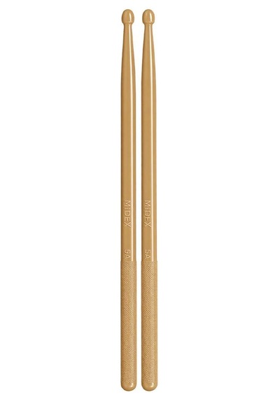 Midex Gfk-901wd Pro 5a Profesyonel Kırılmaz Baget Fiber Karbon Drumsticks Ahşap Renk Davul Bateri Bageti