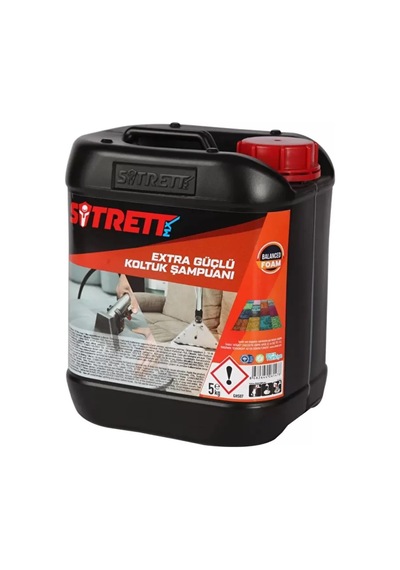 Sitrett Mx Koltuk Şampuanı Endüstriyel Plus - 5 Kg Tekli