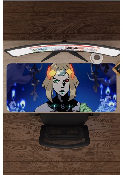 Hades 2 Kaymaz Dikişli Kauçuk Oyuncu Mousepad V3 - 90x40 Xxl Gaming Mouse Pad Fare Altlığı