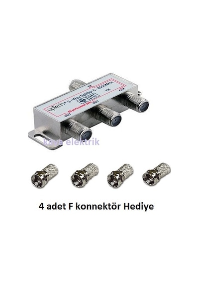 1/3 Uydu Splitter Kablo Çoklayıcı Dağıtıcı