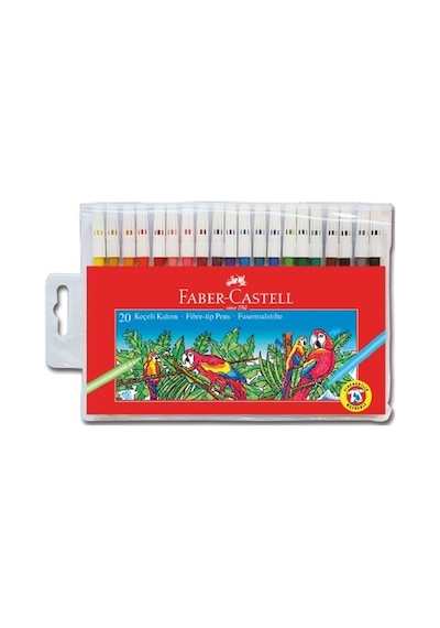 Faber-Castell Keçeli Kalem 20 Renk Yıkanabilir