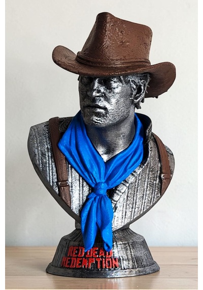 Red Dead Redemption Arthur Morgan Büst Figürü 15 Cm Koleksiyon Büst
