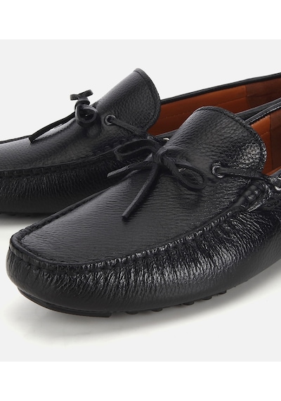 Hotiç Erkek Deri Siyah Fiyonk Detaylı Günlük Loafer 02ayh319940a100 02ayh319940a100 Siyah