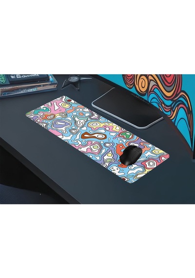 Gaming Oyuncu Xl Mouse Pad Kaydırmaz Dikişli 80 30 Cm Mousepad 60
