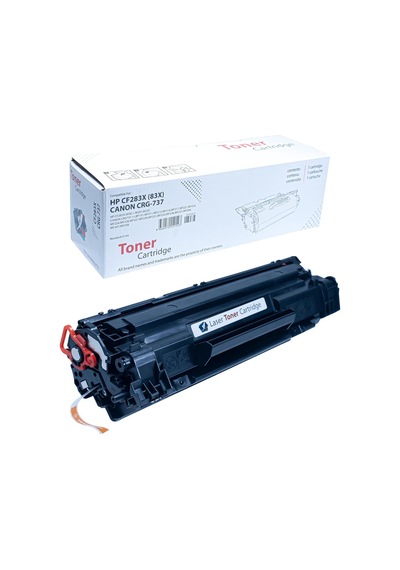 Hp 83a 83x Cf283a Cf283x Uyumlu Çipli Muadil Toner - Hp Laserjet Pro M127fw M125nw M127fn M125a M201dw M225dn 2.500 Sayfa / Yüksek Kapasite