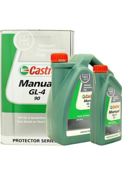 Castrol Manual 90 GL-4 Şanzıman ve Diferansiyel Yağı 4 x 3 L