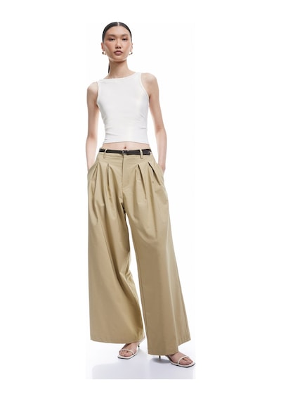 Koton Koton X Sima Tarkan - Viskon Karışımlı Slim Fit U Yaka Atlet Ekru 5sak10454ek Ekru