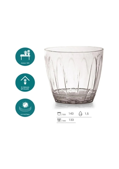 3v Pera Çiçeklendirici&köklendirici Bitki Besini 500 Ml+1.5l Dekoratif Saksı 2