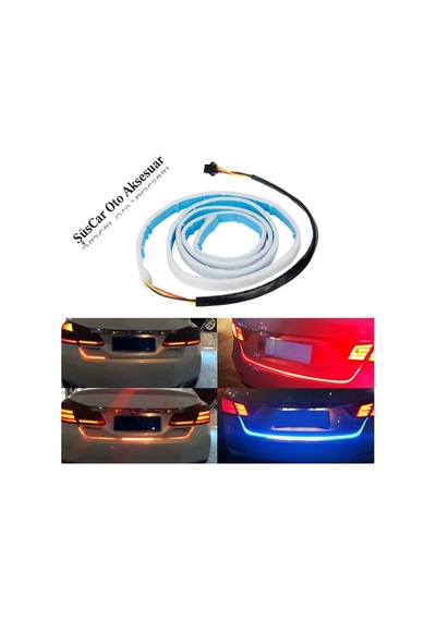 Bagaj Altı Kayar Kayan Led 7 Renkli Fonksiyonlu Su Geçirmez 120Cm