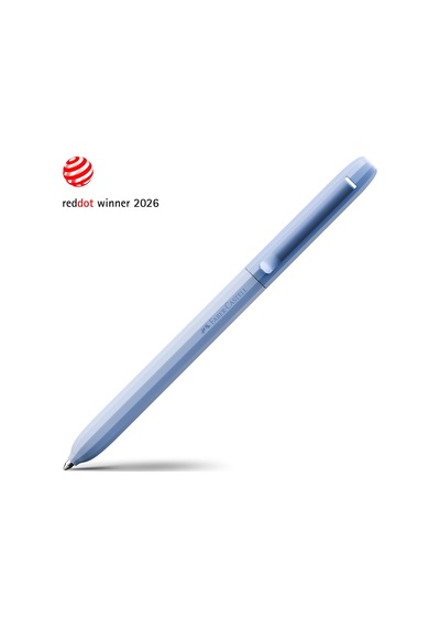 Faber-castell Avori Tükenmez Kalem, Artic Blue ---