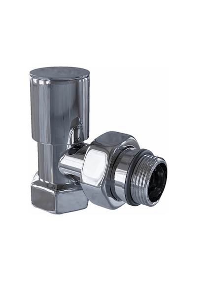 Radyatör Havlupan Vanası Köşe Tip 1/2'' Krom