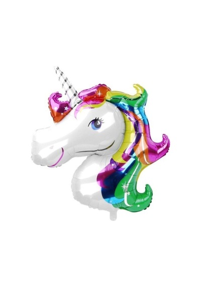 Unicorn Folyo Balon Büyük Boy Beyaz