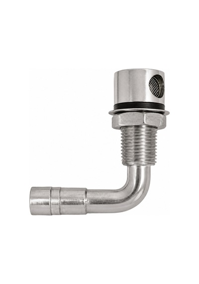 Erol Krom Hava Firarı Dirsekli 1/2"