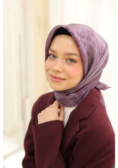 Silk Home Shiny Eşarp 75002-66 Mürdüm, Eflatun