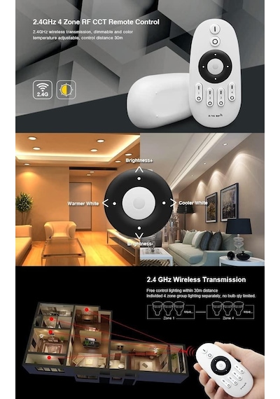 Hazar Led 3 Kanal Touch Dokunmatik Led Dimmer 12-24V RF