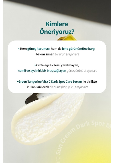 Leke Karşıtı Serum Güneş Kremi Goodal Green Tangerine Vita C Dark Spot Care Sun Serum Spf50+ Pa++++