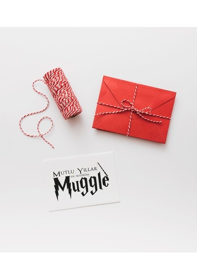 Mini Things Art Harry Potter Temalı Christmas-yeni Yıl Tebrik Kartı
