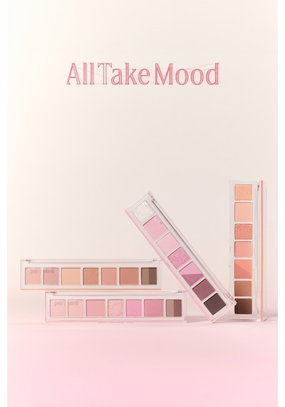 Pigmentli, 5 Farklı Dokulu Far Paleti Perıpera All Take Mood Palette 004 If Pink Check Dm Plz 004