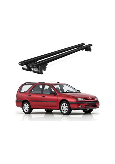 Venüs Renault Laguna Station Wagon 1994-2000 Uyumlu Siyah Ara Atkı Port Bagaj Tavan Barı