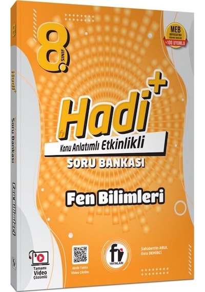 Fi Yayınları 8. Sınıf Fen Bilimleri Hadi Soru Bankası