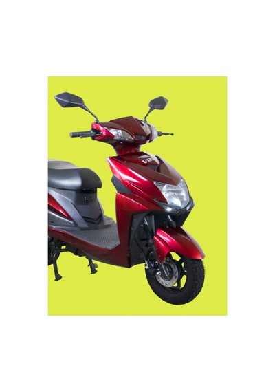 Volta Vs1 Kırmızı Elektrikli Motor 6 Akülü Yeni Model 2025