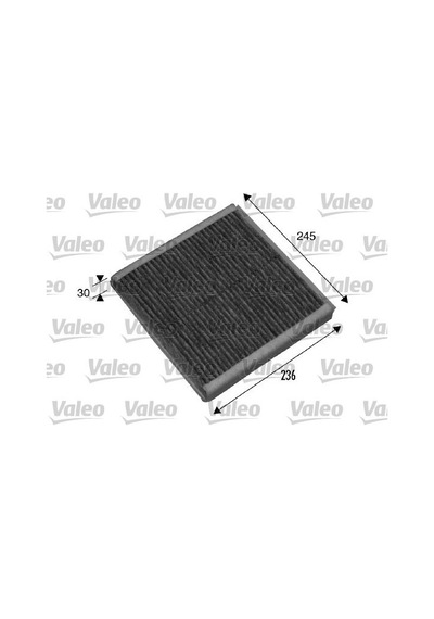 Valeo  698862 Polen Filtresi Bmw E85 E86 E89 Karbonlu 64319195194