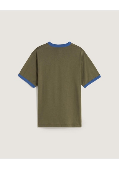 Vans Center Chest Rınger Tee Erkek Tişört Vn000txqfr11 Yeşil