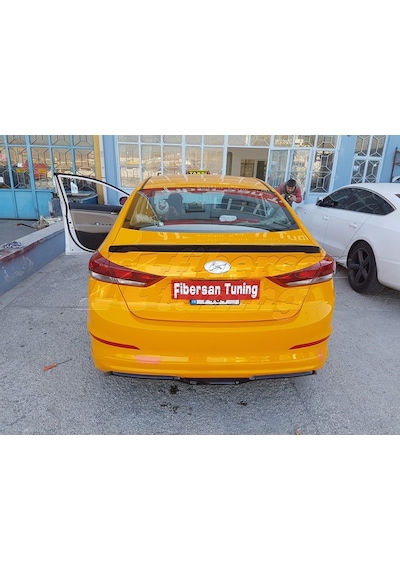 Hyundai Accent Elentra(2016..)arka Tampon Eki----fibersan Tuning N11.3365