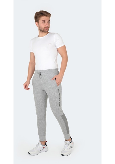 Slazenger PHILO Erkek Cepli Gri Eşofman Altı