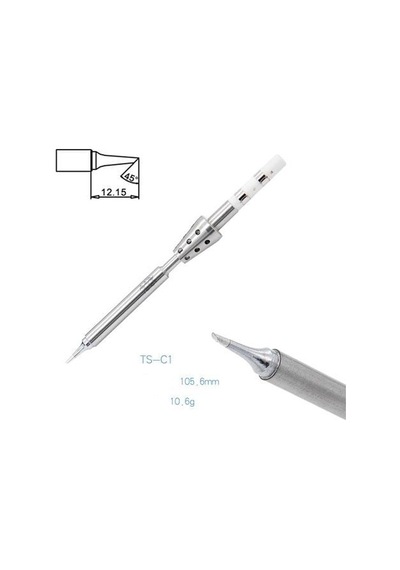 Miniware Ts100/ts-101 Havya Uyumlu Ts-c1 Akıllı Lehimle Havya Ucu