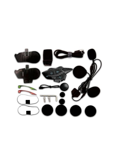 Crown Micro Cmmk-08 Kask Bluetooth Kulaklık Mikrofon Seti - Interkom