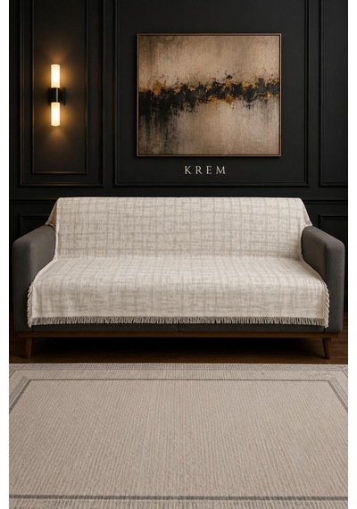 Labi Koltuk Örtüsü %100 Pamuklu Saçaklı Çift Taraflı 170x210 Ebat Bohem Koltuk Çekyat Berjer Örtüsü Oturma Ve Sırt Bölgesi Krem Labi Koltuk Örtüsü %100 Pamuklu Saçaklı Çift Taraflı 170x210 Ebat Bohem Koltuk Çekyat Berjer Örtüsü Oturma Ve Sırt Bölgesi Krem