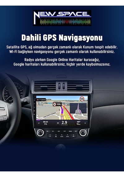 Honda Fd 6 Uyumlu Android 6gb Ram 128gb Rom 8 Çekirdek Carplay Multimedya