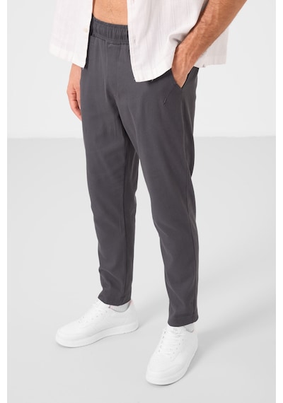 Tommylife Antrasit Standart Fit Dokuma Hafif Esnek Chino Erkek Pantolon - 82177 Antrasit