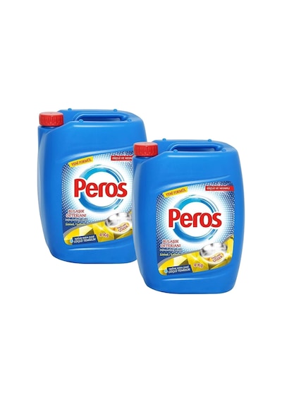 Peros Bulaşık Deterjanı 4 Lt Limon X 2 Adet